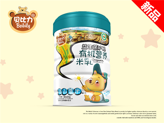 貝比力淮山薏米有機(jī)營養(yǎng)米乳聽裝