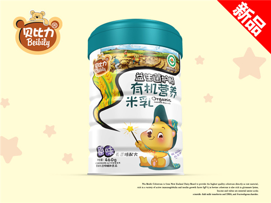 貝比力原味無蔗糖有機營養米乳聽裝