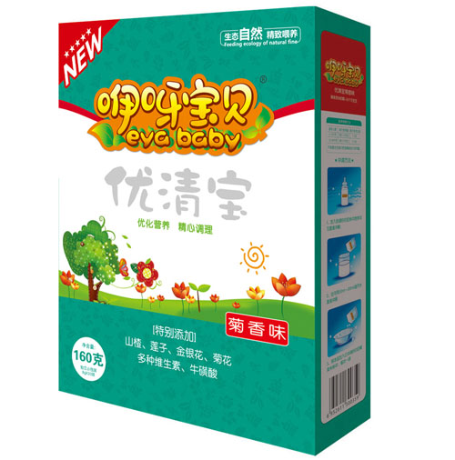 咿呀寶貝咿呀寶貝優清寶菊香味盒裝