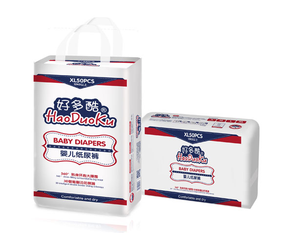好多酷360°貼身環腰紙尿褲XL50