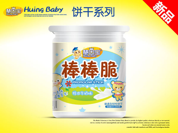 慧因寶棒棒脆-牛奶味