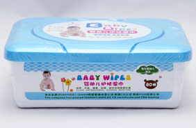 住邦嬰兒護膚濕巾80片盒裝
