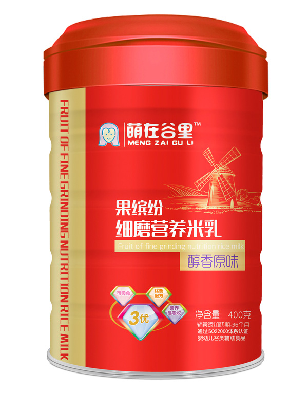 維媽媽果繽紛細磨米乳-醇香原味