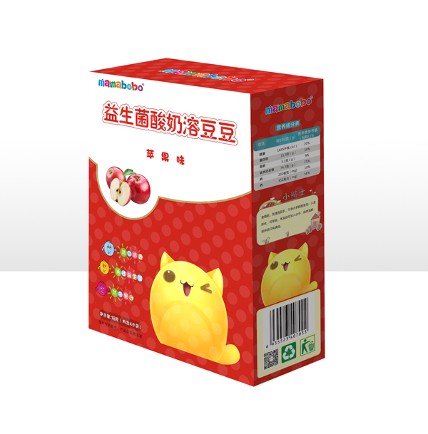 mamabobo益生菌酸奶溶溶豆-蘋果味