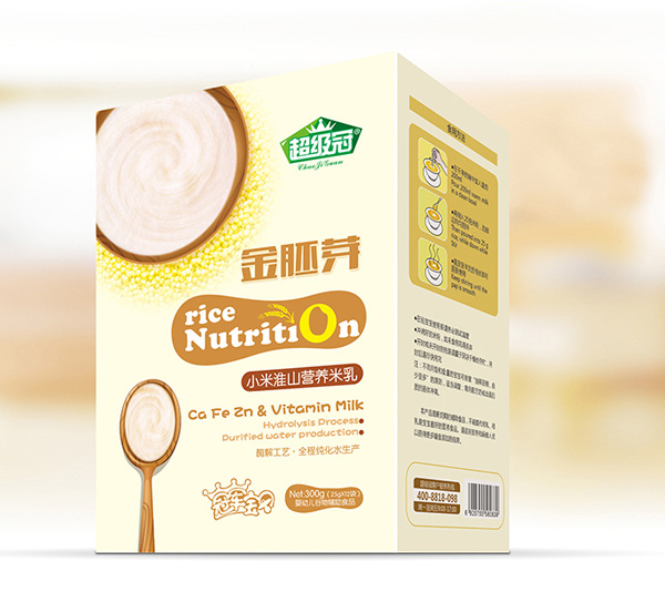 超級冠小米淮山營養米乳