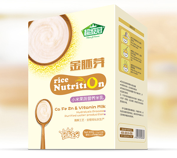 超級冠小米果蔬營養米乳