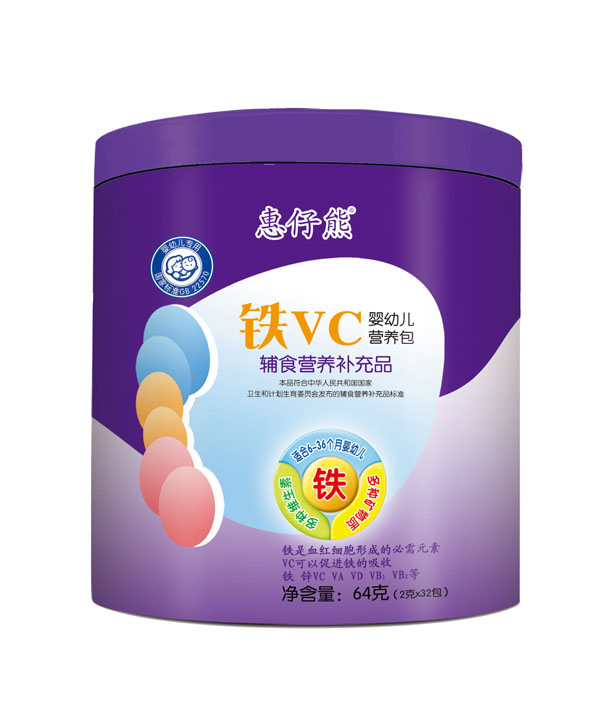 惠仔熊嬰幼兒鐵VC營養包