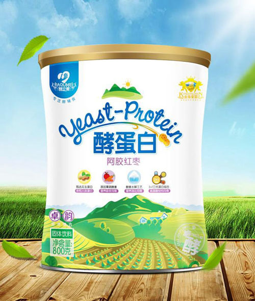 酵立美酵蛋白阿膠紅棗固體飲料