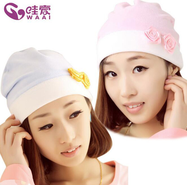 哇愛 月子帽子產婦帽.jpg