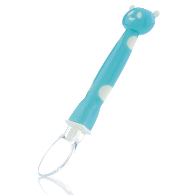 芭芘寶貝嬰兒熊貓硅膠勺