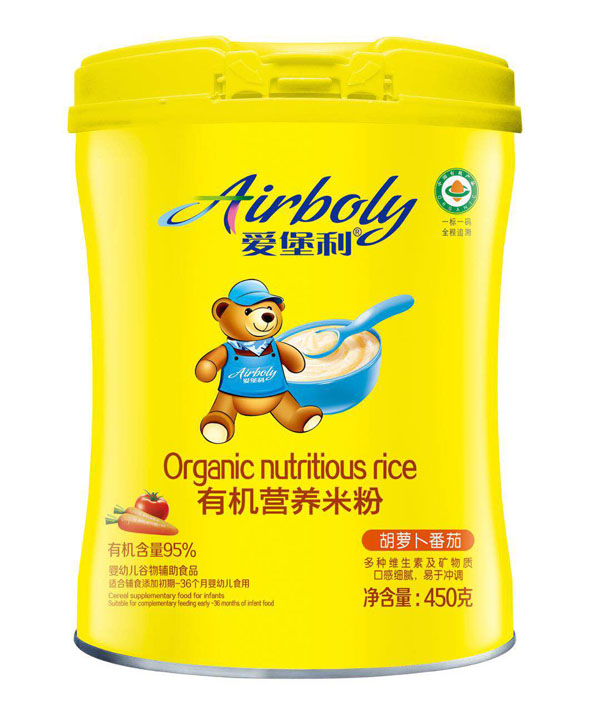 愛堡利胡蘿卜番茄有機營養米粉