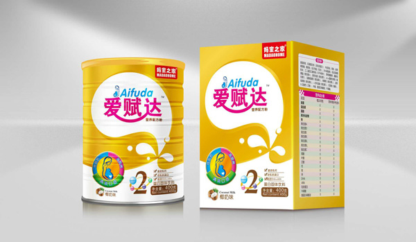 愛賦達營養配方粉2段