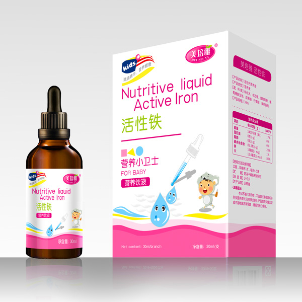 美培雅活性鐵營養滴劑飲液