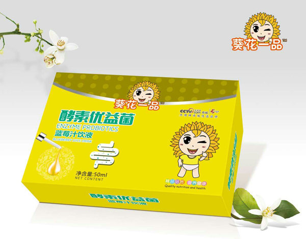 葵花一品酵素優益菌藍莓汁飲液