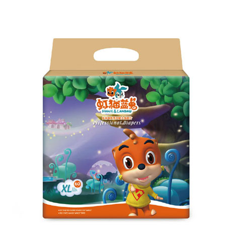 虹貓藍兔仙林奇俠系列嬰兒紙尿片XL60