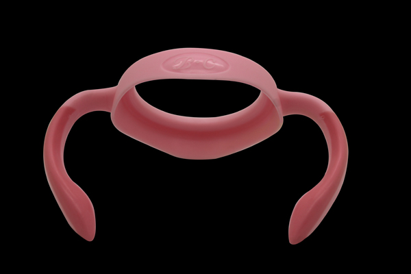 貝臣寬口新雙色奶瓶手柄