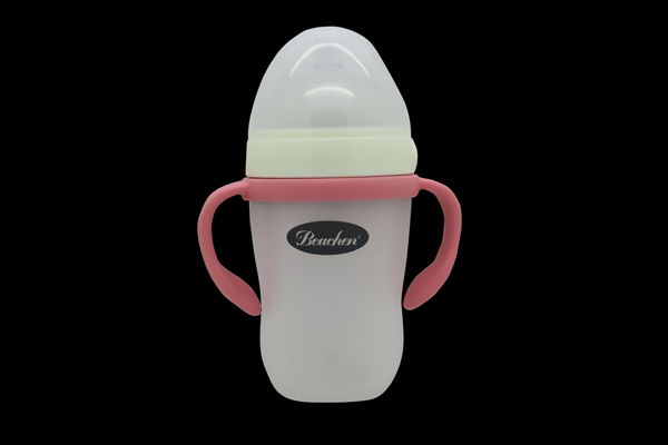 貝臣240ml 廣口徑真乳實感硅膠奶瓶