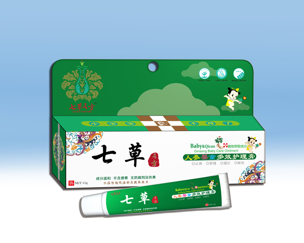 七草人參嬰童多效護理膏
