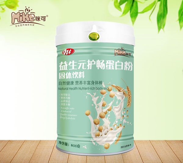 咪可益生元護暢蛋白粉