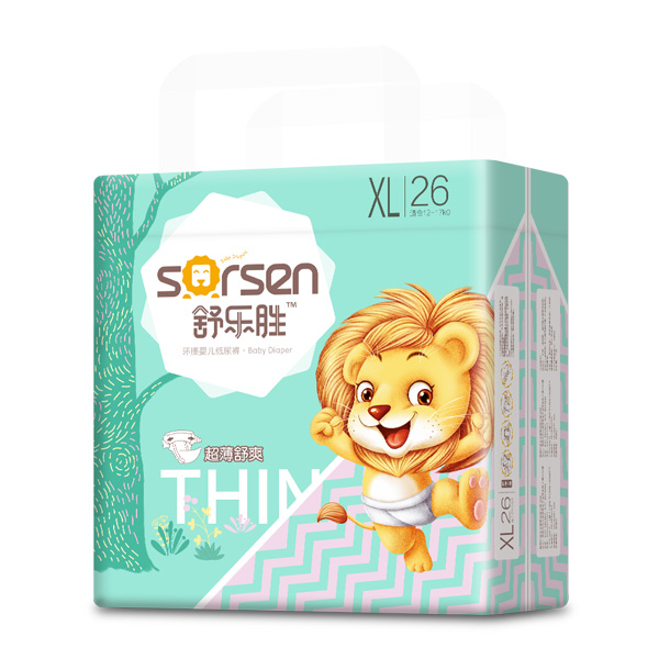 舒樂勝環腰嬰兒紙尿褲小包XL26