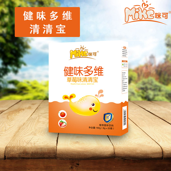 咪可健味多維草莓味清清寶-盒裝