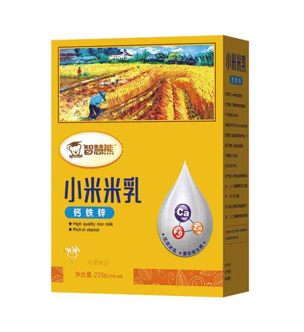智慧熊小米米乳-鈣鐵鋅 盒裝