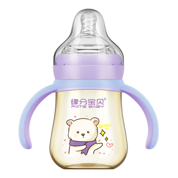 緣分寶貝PPSU奶瓶3205紫色