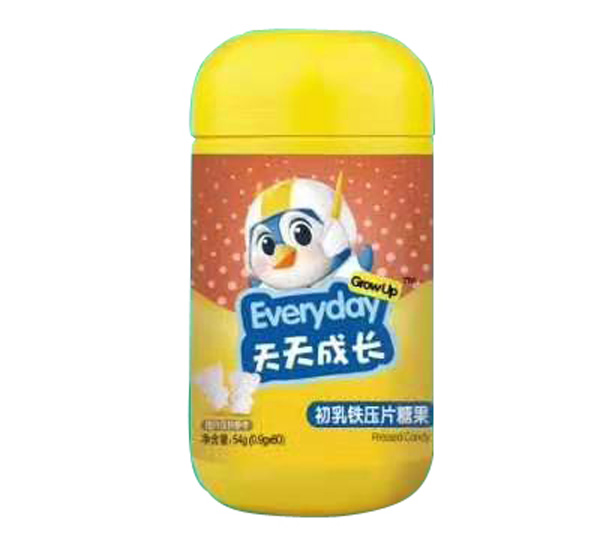 綠健園天天成長 初乳鐵壓片糖果