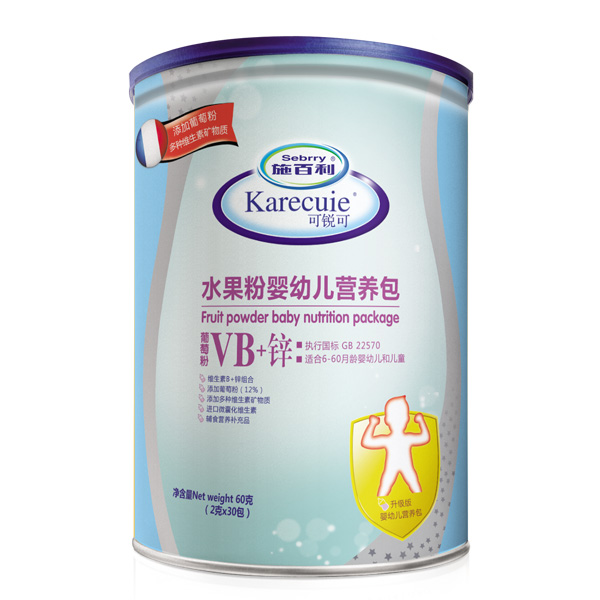 施百利水果粉嬰幼兒營養包(VB+鋅)