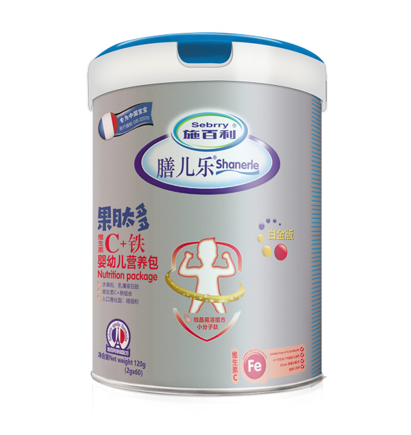 施百利膳兒樂果肽多嬰幼兒營養包-維生素C+鐵