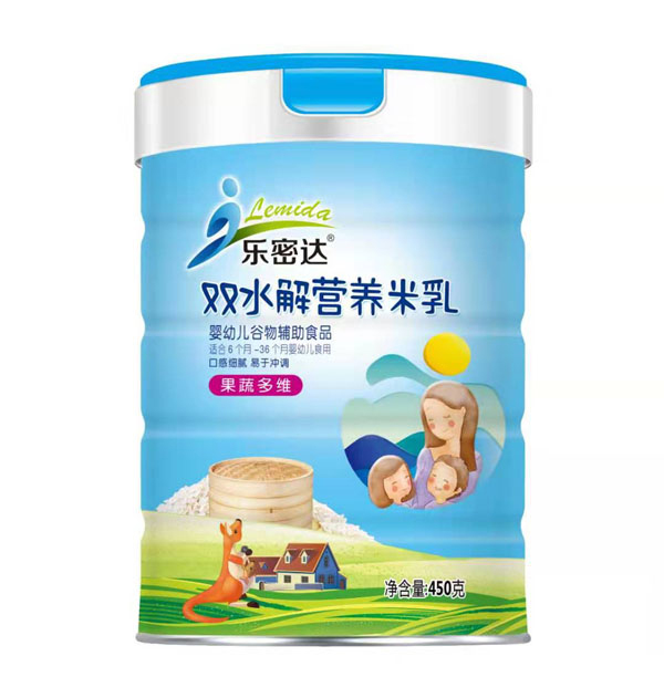 樂密達雙水解營養米乳-果蔬多維