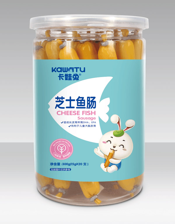 卡娃兔芝士魚腸