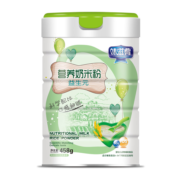 味滋肴營養奶米粉-益生元罐裝