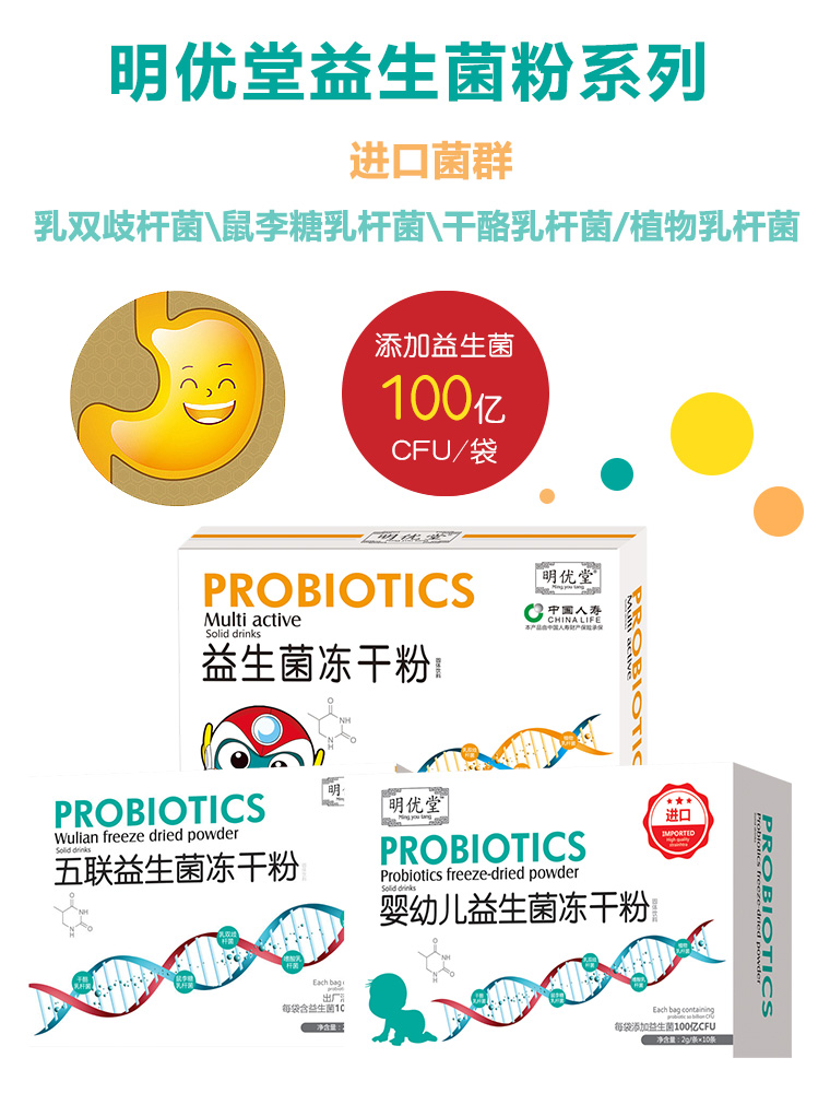明優堂益生菌系列
