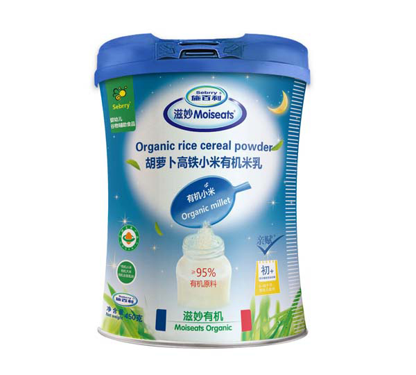 施百利胡蘿卜高鐵小米有機米乳