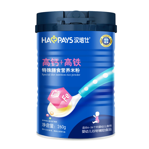 漢培仕高鈣+高鐵特殊膳食營養米粉