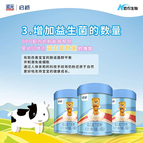 圣元啟越幼兒配方奶粉(12-36月齡,3段)