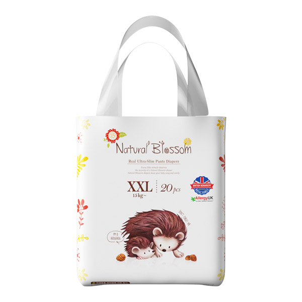 韓國自然花蕾嬰兒柔薄步步褲XXL20