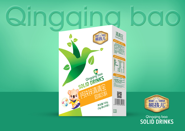 熊孩兒鈣鐵鋅清清寶 盒裝