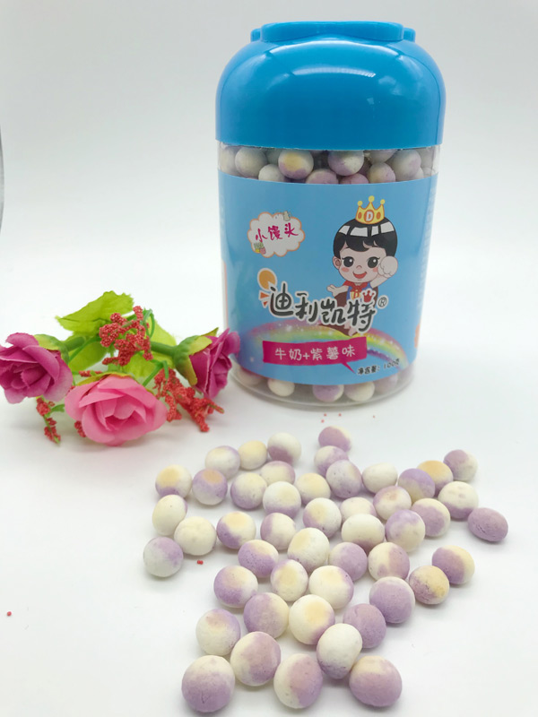 迪利凱特小饅頭-牛奶+紫薯味圖