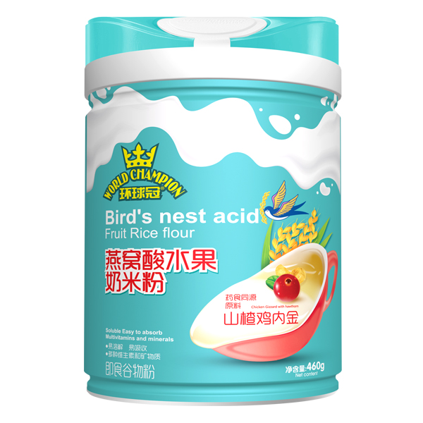環球冠燕窩酸水果奶米粉 山楂雞內金