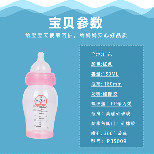 瓶博士高硼硅透明寬口玻璃奶瓶150ml 粉色 (7).jpg