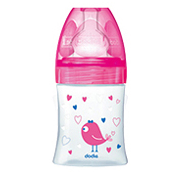 Dodie自然質感寬口徑PP奶瓶 150ml 紅色.jpg