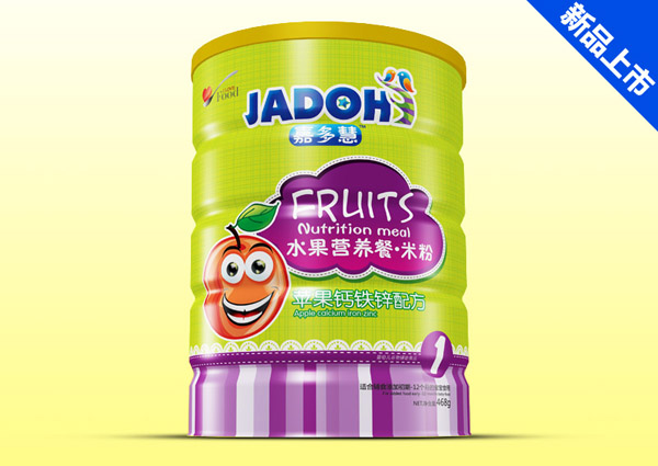 嘉多慧蘋果鈣鐵鋅-水果營養餐米粉