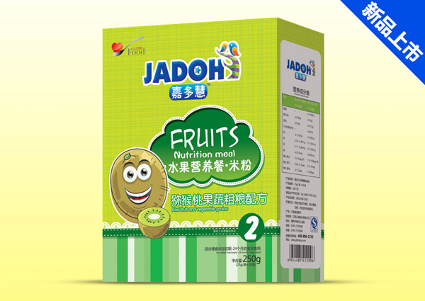 嘉多慧獼猴桃果蔬粗糧-水果營養餐米粉(盒)