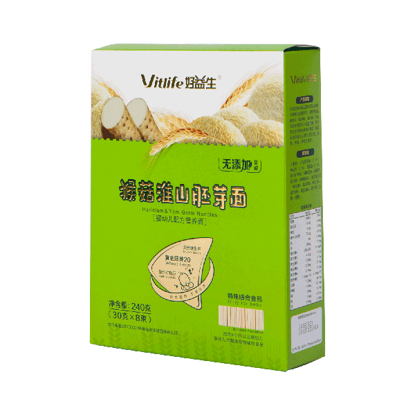 好益生猴菇淮山胚芽面(營養面)