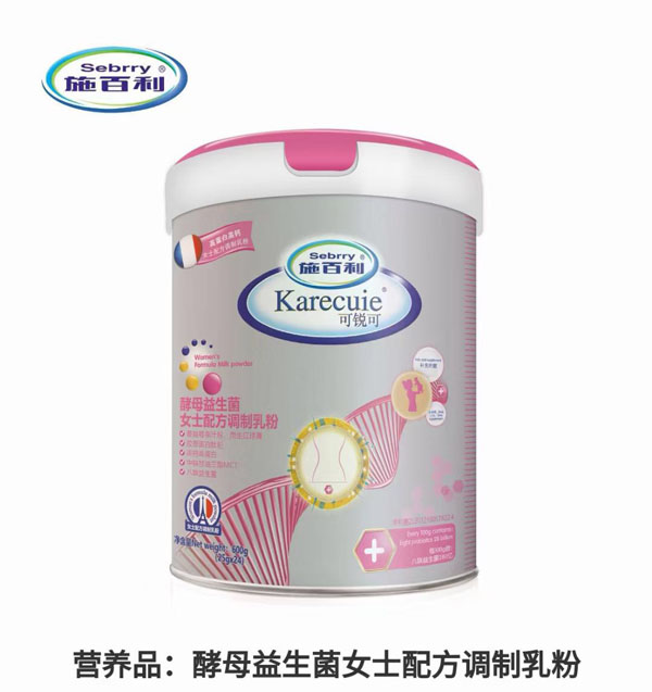 施百利可銳可酵母益生菌女士配方調制乳粉
