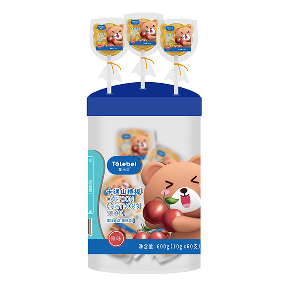 童樂貝卡通山楂棒600g 原味