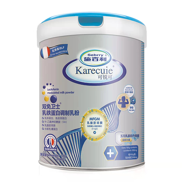 施百利可銳可雙免衛士乳鐵蛋白調制乳粉
