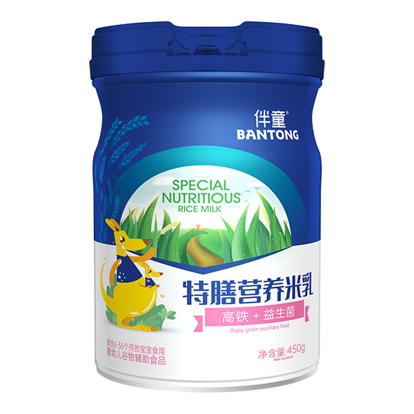 伴童特膳營養米乳-高鐵+益生菌